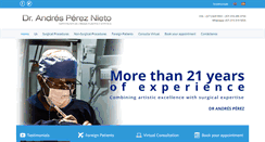 Desktop Screenshot of drandresperez.com